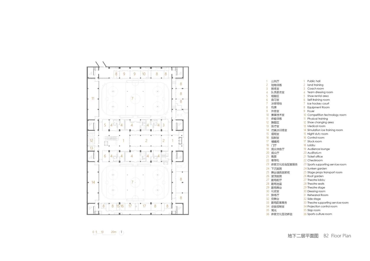 BIM建筑|北京五棵松冰上运动中心 / 朱小地工作室 BIM建筑|北京五棵松冰上运动中心 / 朱小地工作室