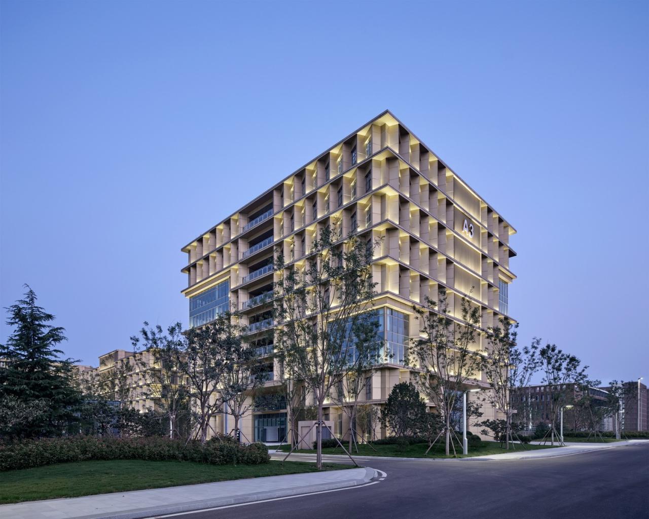 BIM建筑|理性包容、关联共生——渤海先进技术研究院 / 浙江大学建筑设计研究院 BIM建筑|理性包容、关联共生——渤海先进技术研究院 / 浙江大学建筑设计研究院