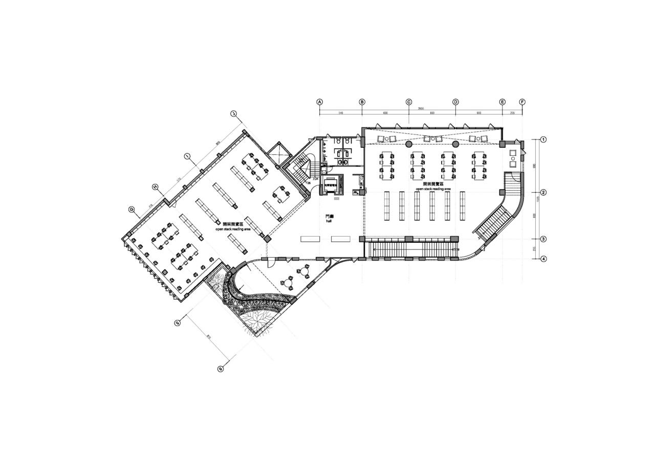 BIM建筑|台中公共图书馆外埔分馆扩建 / 大秝设计 BIM建筑|台中公共图书馆外埔分馆扩建 / 大秝设计