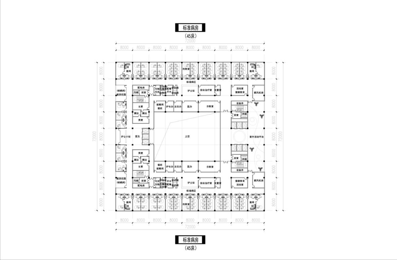 BIM建筑|福清市第二医院投标项目 / 山东省建筑设计研究院第六分院 BIM建筑|福清市第二医院投标项目 / 山东省建筑设计研究院第六分院