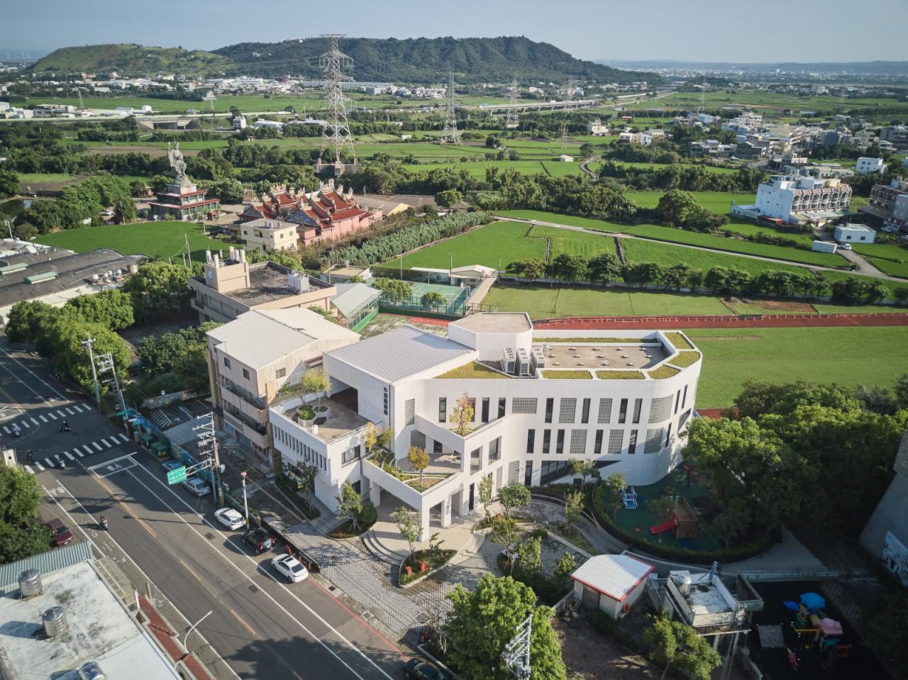 BIM建筑|台中公共图书馆外埔分馆扩建 / 大秝设计 BIM建筑|台中公共图书馆外埔分馆扩建 / 大秝设计