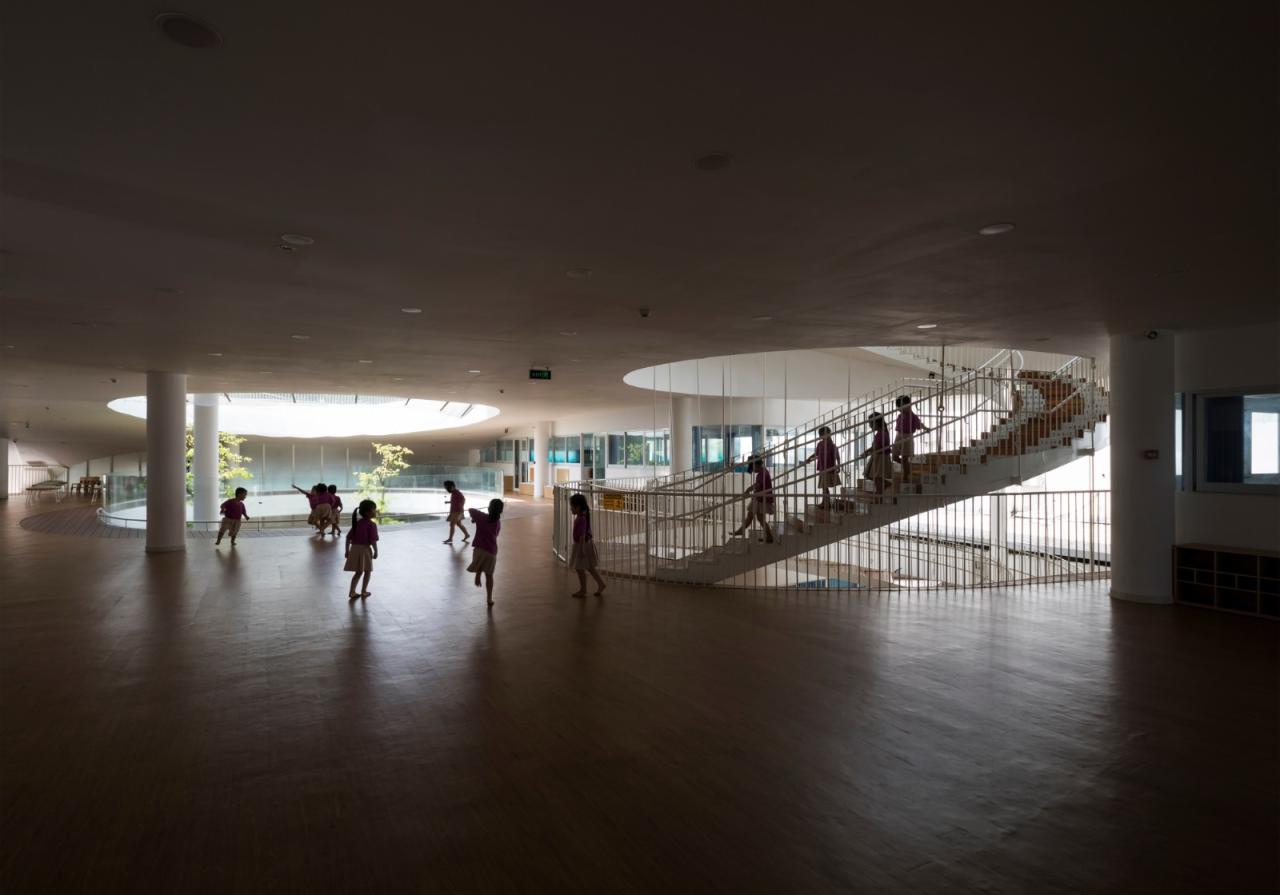 BIM建筑|山坡下的秘密基地:TTC Elite Ben Tre 幼儿园 / KIENTRUC O BIM建筑|山坡下的秘密基地:TTC Elite Ben Tre 幼儿园 / KIENTRUC O