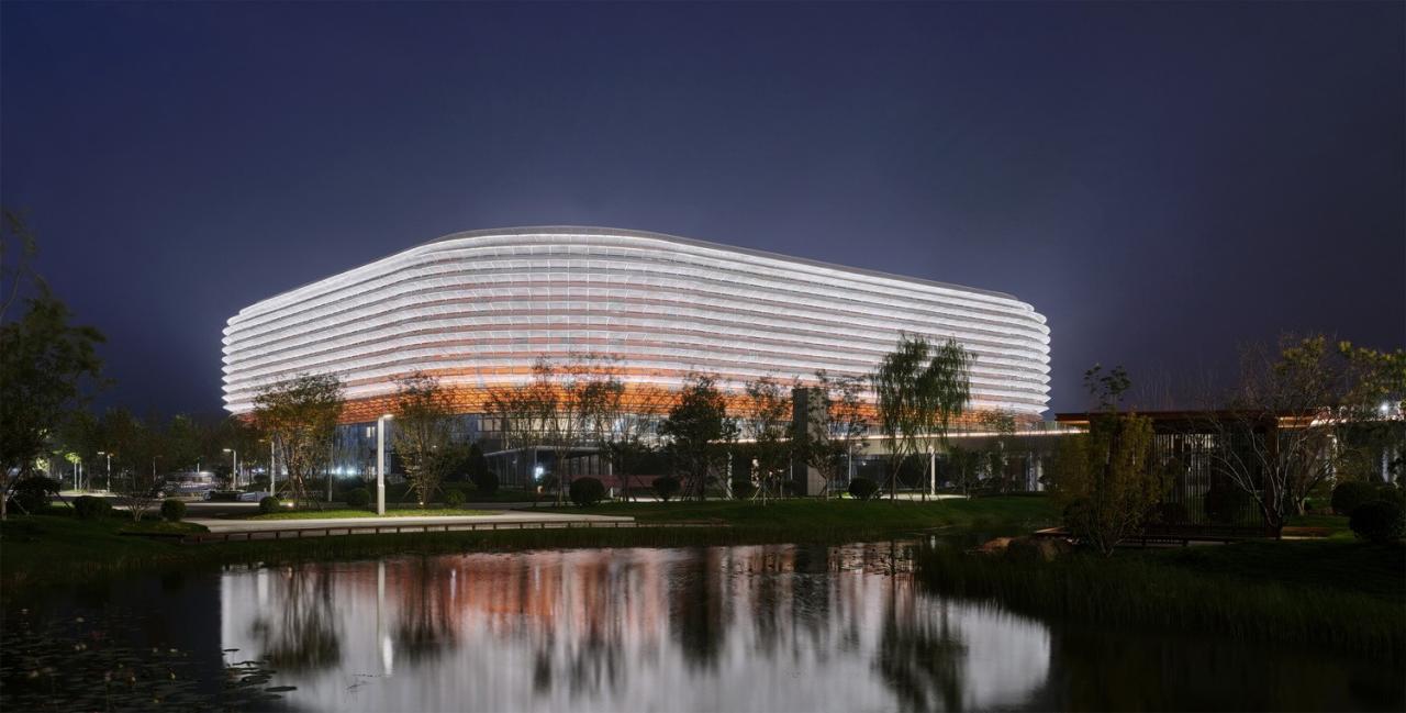 BIM建筑|理性包容、关联共生——渤海先进技术研究院 / 浙江大学建筑设计研究院 BIM建筑|理性包容、关联共生——渤海先进技术研究院 / 浙江大学建筑设计研究院