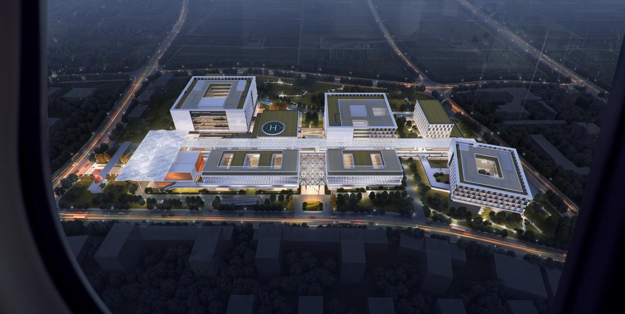 BIM建筑|福清市第二医院投标项目 / 山东省建筑设计研究院第六分院 BIM建筑|福清市第二医院投标项目 / 山东省建筑设计研究院第六分院