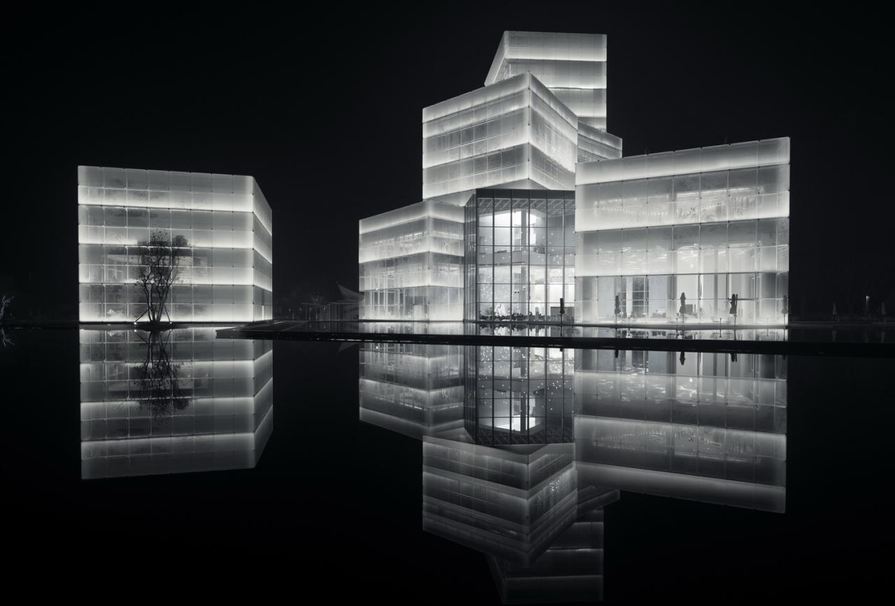 BIM建筑|中原融创文旅城:魔法光影和大冰块的梦幻奇遇 / PROL光石 BIM建筑|中原融创文旅城:魔法光影和大冰块的梦幻奇遇 / PROL光石