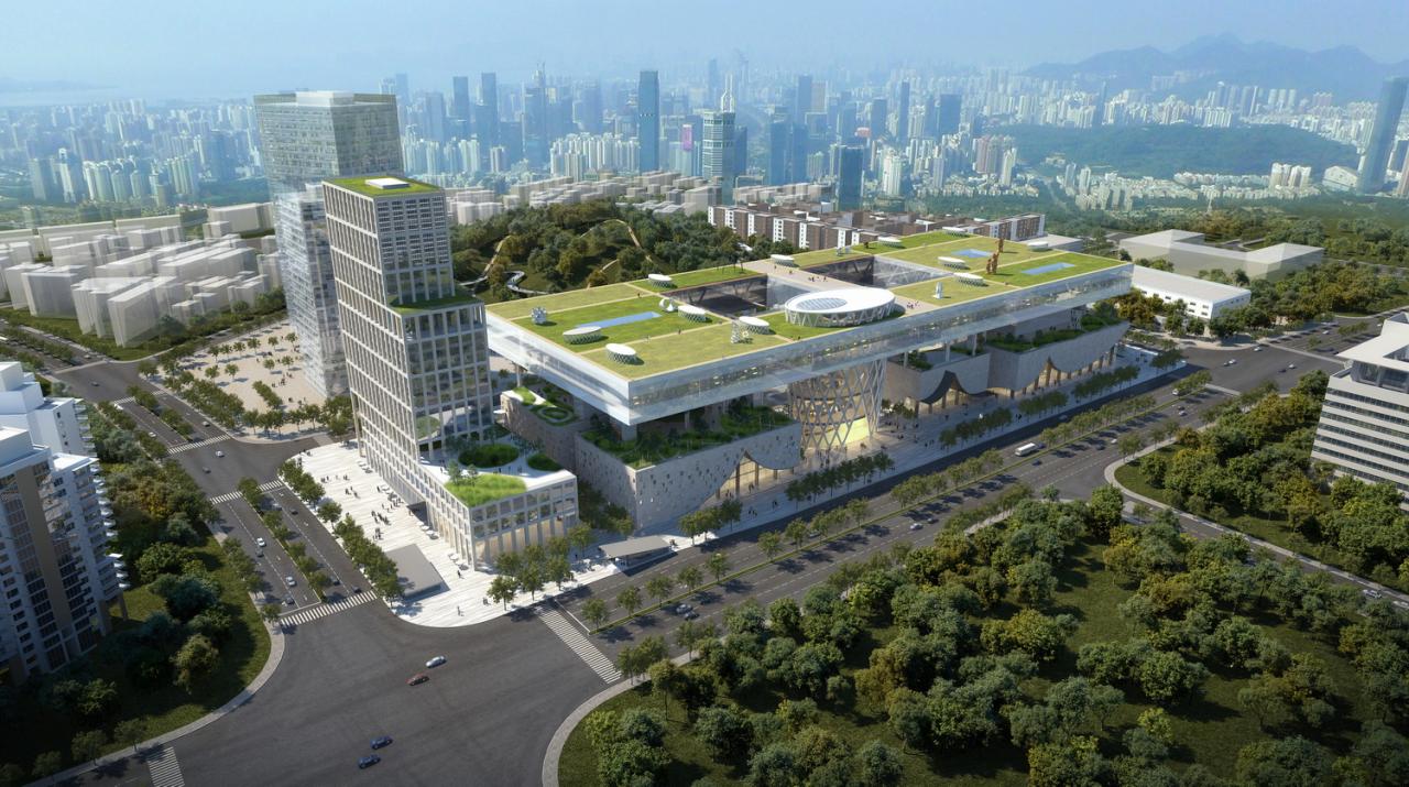 BIM建筑|深圳龙岗艺术中心 / BAU建筑与城市设计事务所 BIM建筑|深圳龙岗艺术中心 / BAU建筑与城市设计事务所