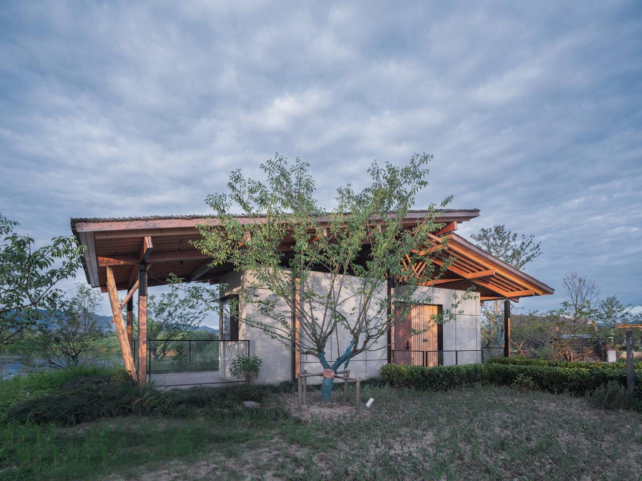 BIM建筑|富阳阳陂湖湿地生态酒店 / 尌林建筑 BIM建筑|富阳阳陂湖湿地生态酒店 / 尌林建筑