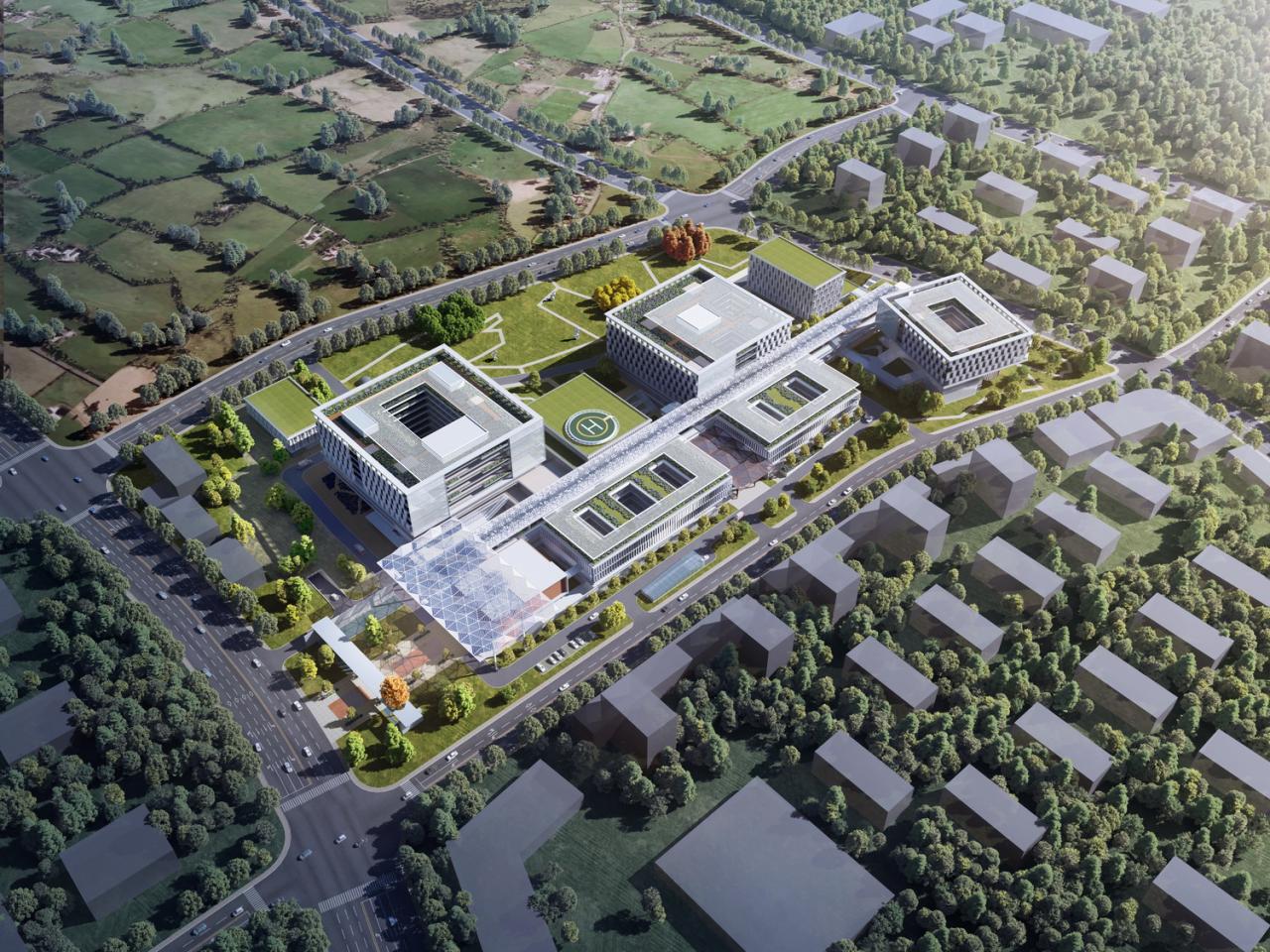 BIM建筑|福清市第二医院投标项目 / 山东省建筑设计研究院第六分院 BIM建筑|福清市第二医院投标项目 / 山东省建筑设计研究院第六分院