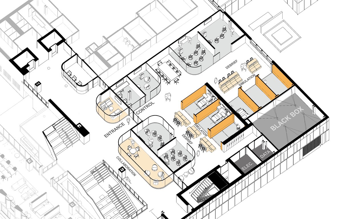 BIM建筑|迪由维尔学院卫生专业中心 / CannonDesign BIM建筑|迪由维尔学院卫生专业中心 / CannonDesign