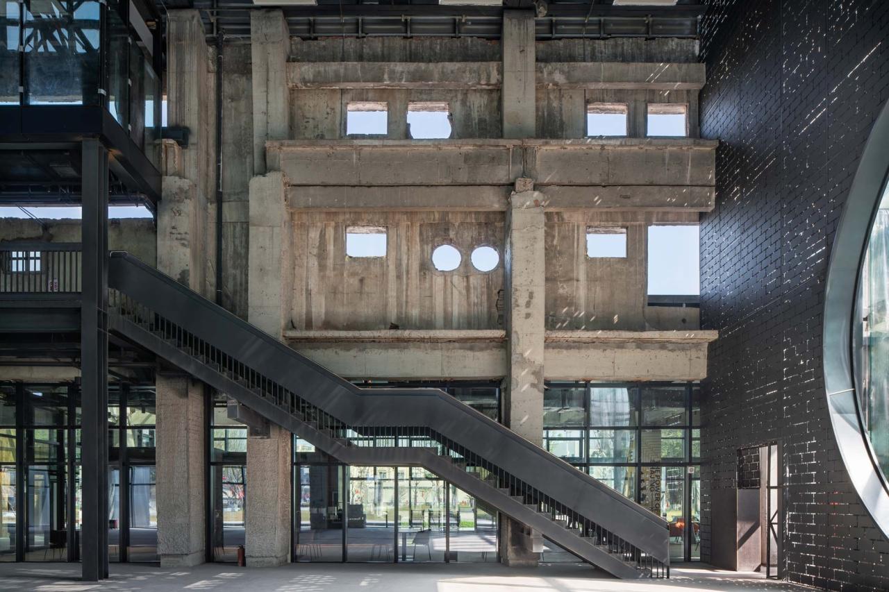 BIM建筑|沙井村民大厅 / 趣城工作室 BIM建筑|沙井村民大厅 / 趣城工作室
