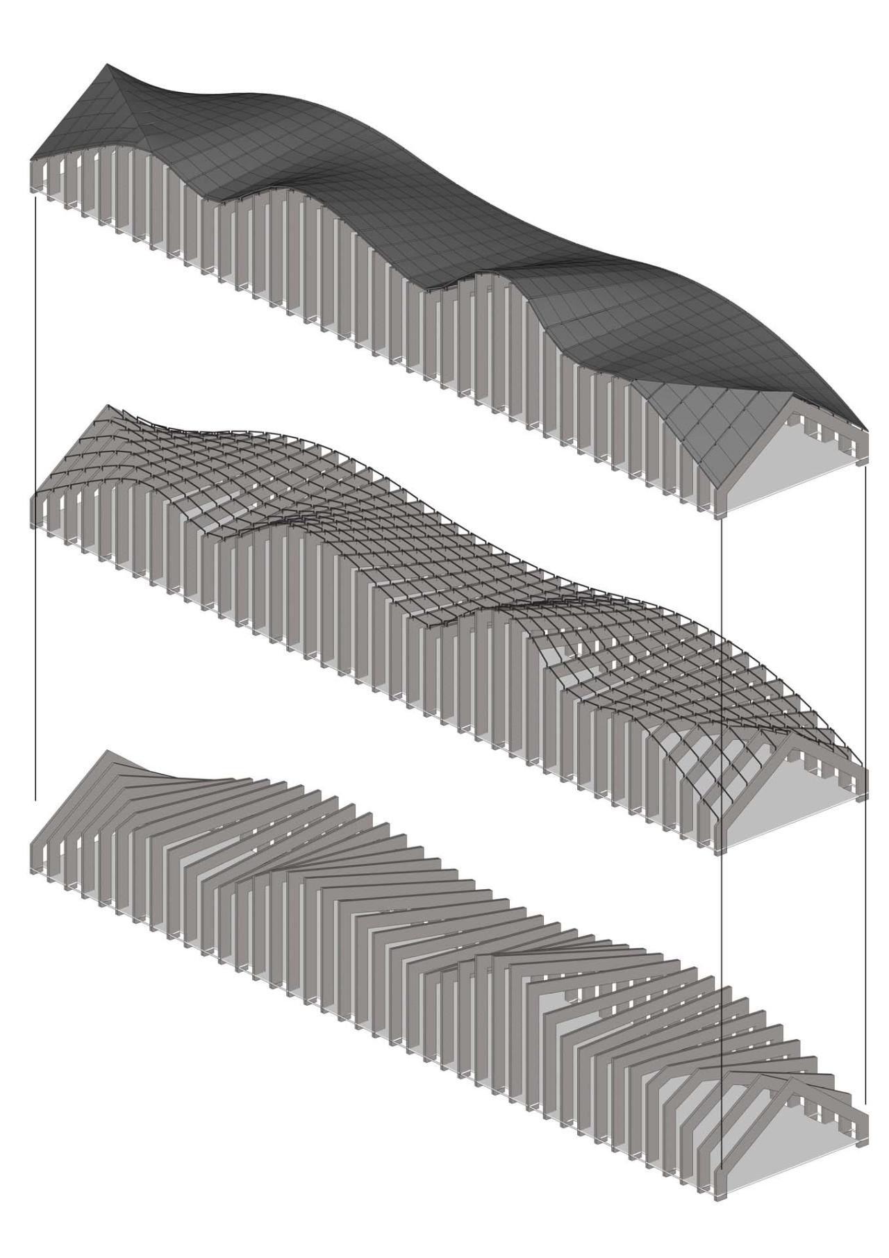 BIM建筑|陶然墟乡村集市 / 昊源集团设计中心 BIM建筑|陶然墟乡村集市 / 昊源集团设计中心
