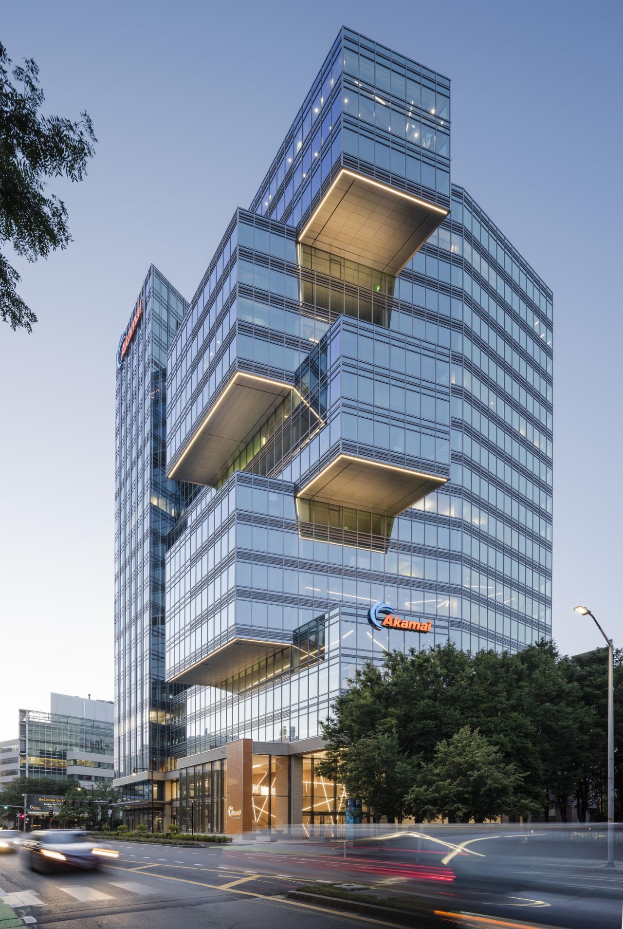 BIM建筑|阿卡迈科技公司全球总部 / Pickard Chilton BIM建筑|阿卡迈科技公司全球总部 / Pickard Chilton
