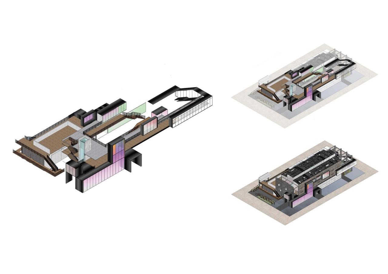BIM建筑|沙井村民大厅 / 趣城工作室 BIM建筑|沙井村民大厅 / 趣城工作室