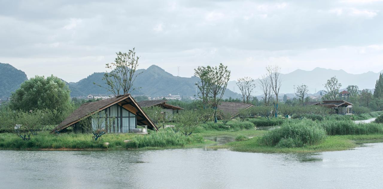BIM建筑|富阳阳陂湖湿地生态酒店 / 尌林建筑 BIM建筑|富阳阳陂湖湿地生态酒店 / 尌林建筑
