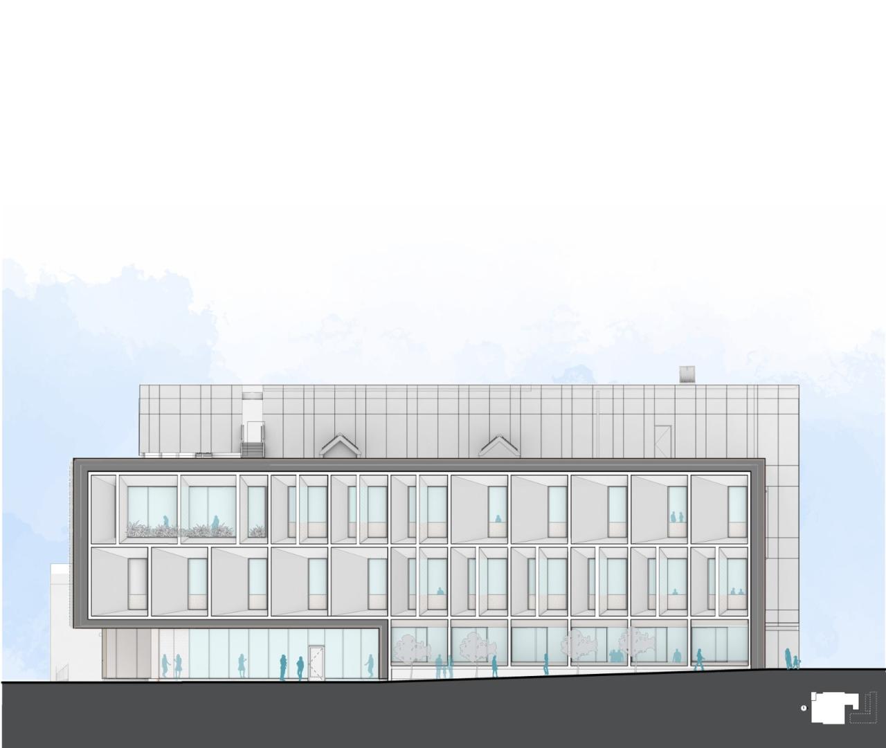 BIM建筑|迪由维尔学院卫生专业中心 / CannonDesign BIM建筑|迪由维尔学院卫生专业中心 / CannonDesign