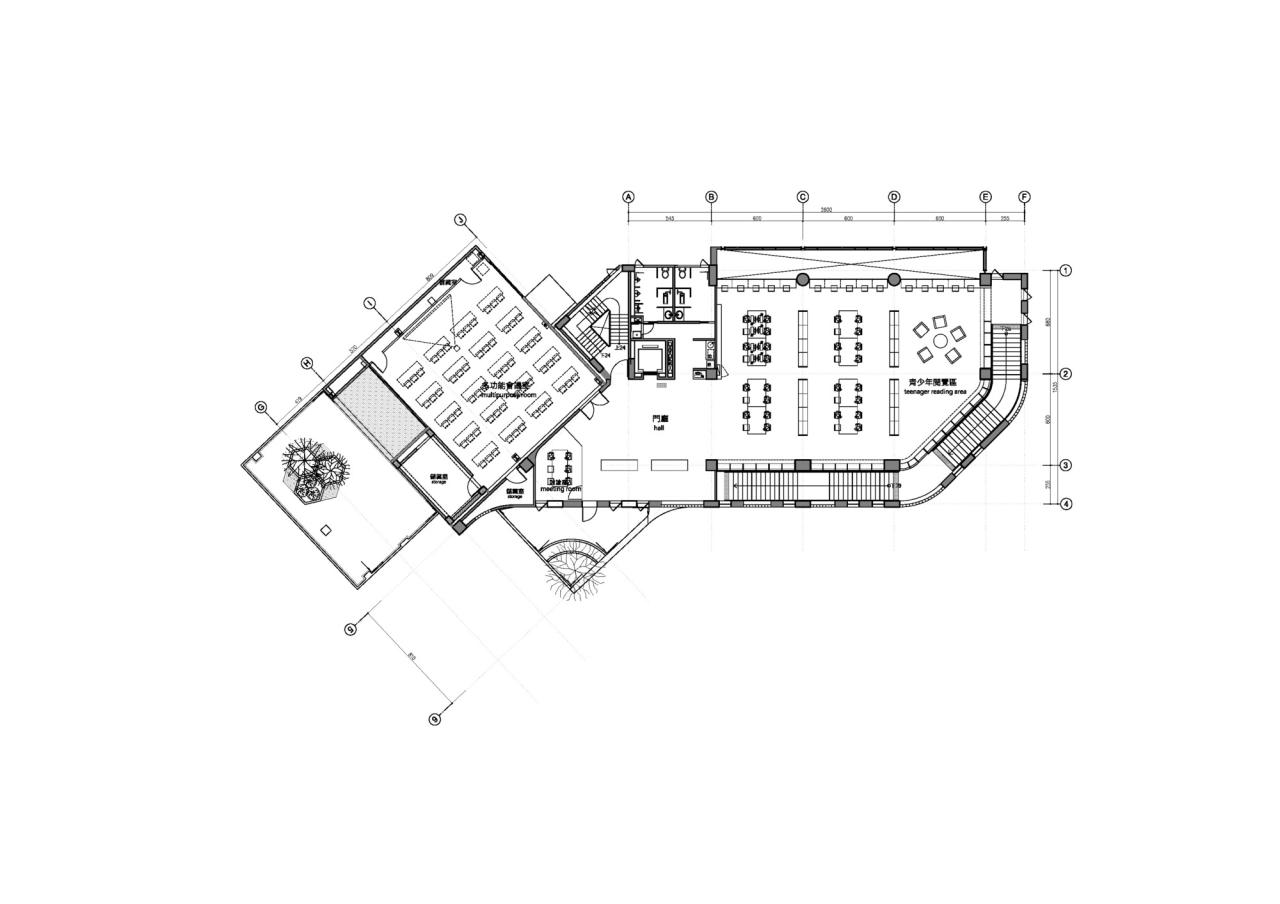 BIM建筑|台中公共图书馆外埔分馆扩建 / 大秝设计 BIM建筑|台中公共图书馆外埔分馆扩建 / 大秝设计