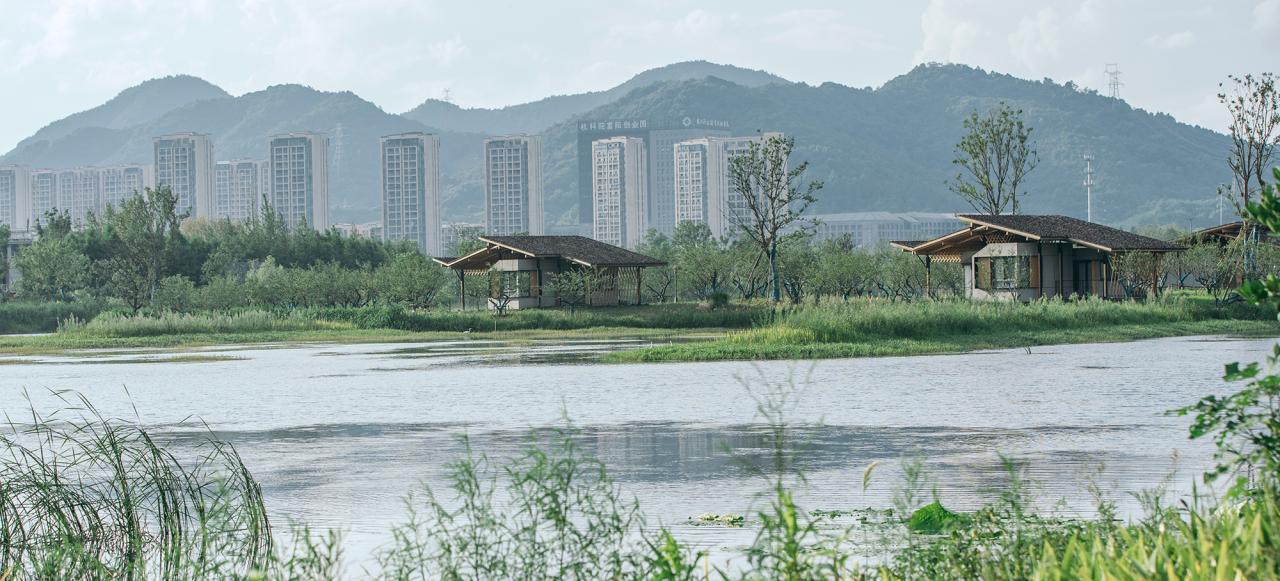 BIM建筑|富阳阳陂湖湿地生态酒店 / 尌林建筑 BIM建筑|富阳阳陂湖湿地生态酒店 / 尌林建筑