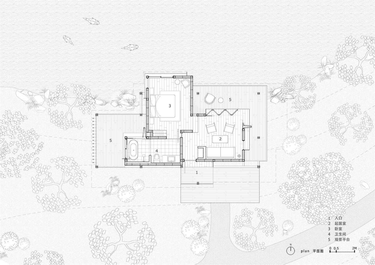 BIM建筑|富阳阳陂湖湿地生态酒店 / 尌林建筑 BIM建筑|富阳阳陂湖湿地生态酒店 / 尌林建筑