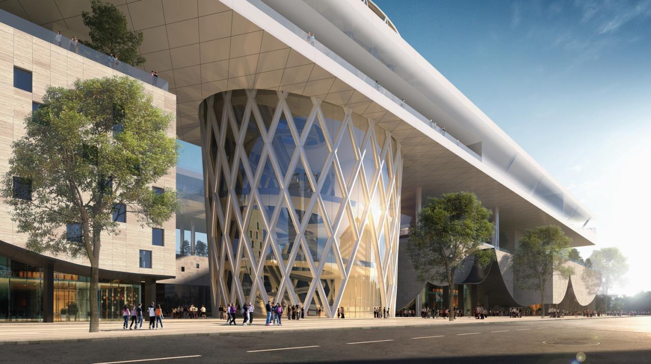 BIM建筑|深圳龙岗艺术中心 / BAU建筑与城市设计事务所 BIM建筑|深圳龙岗艺术中心 / BAU建筑与城市设计事务所