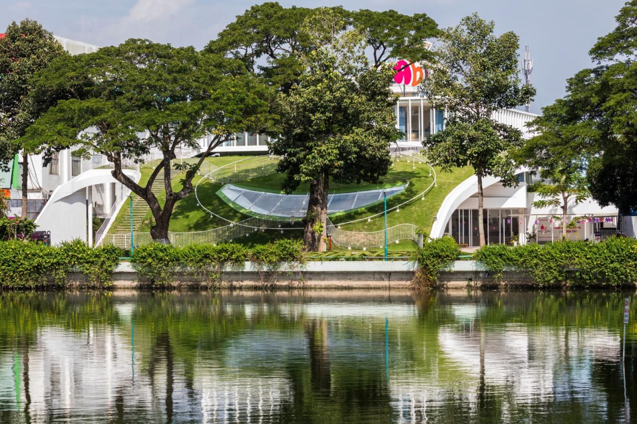 BIM建筑|山坡下的秘密基地:TTC Elite Ben Tre 幼儿园 / KIENTRUC O BIM建筑|山坡下的秘密基地:TTC Elite Ben Tre 幼儿园 / KIENTRUC O