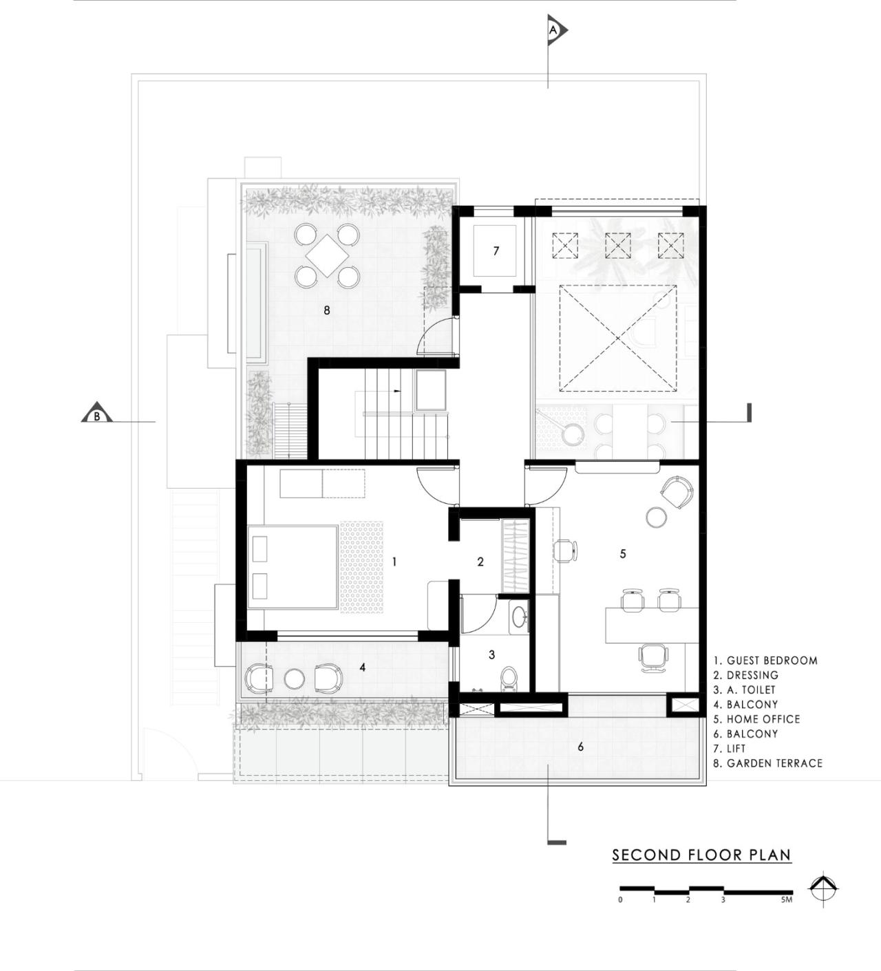 BIM建筑|三代同堂之家:Samruddhi 住宅 / AANGAN Architects BIM建筑|三代同堂之家:Samruddhi 住宅 / AANGAN Architects