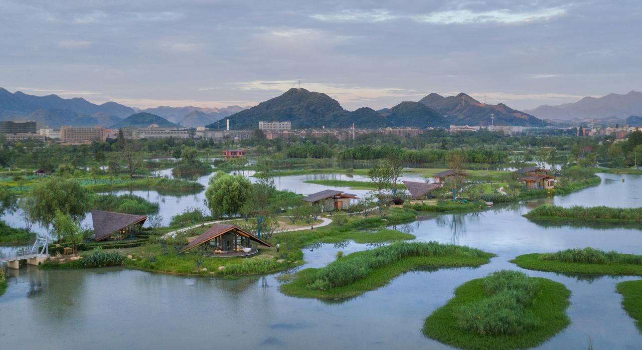 BIM建筑|富阳阳陂湖湿地生态酒店 / 尌林建筑 BIM建筑|富阳阳陂湖湿地生态酒店 / 尌林建筑