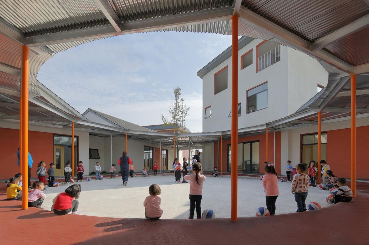 BIM建筑|大坪乡幼儿园 / 东意建筑 BIM建筑|大坪乡幼儿园 / 东意建筑