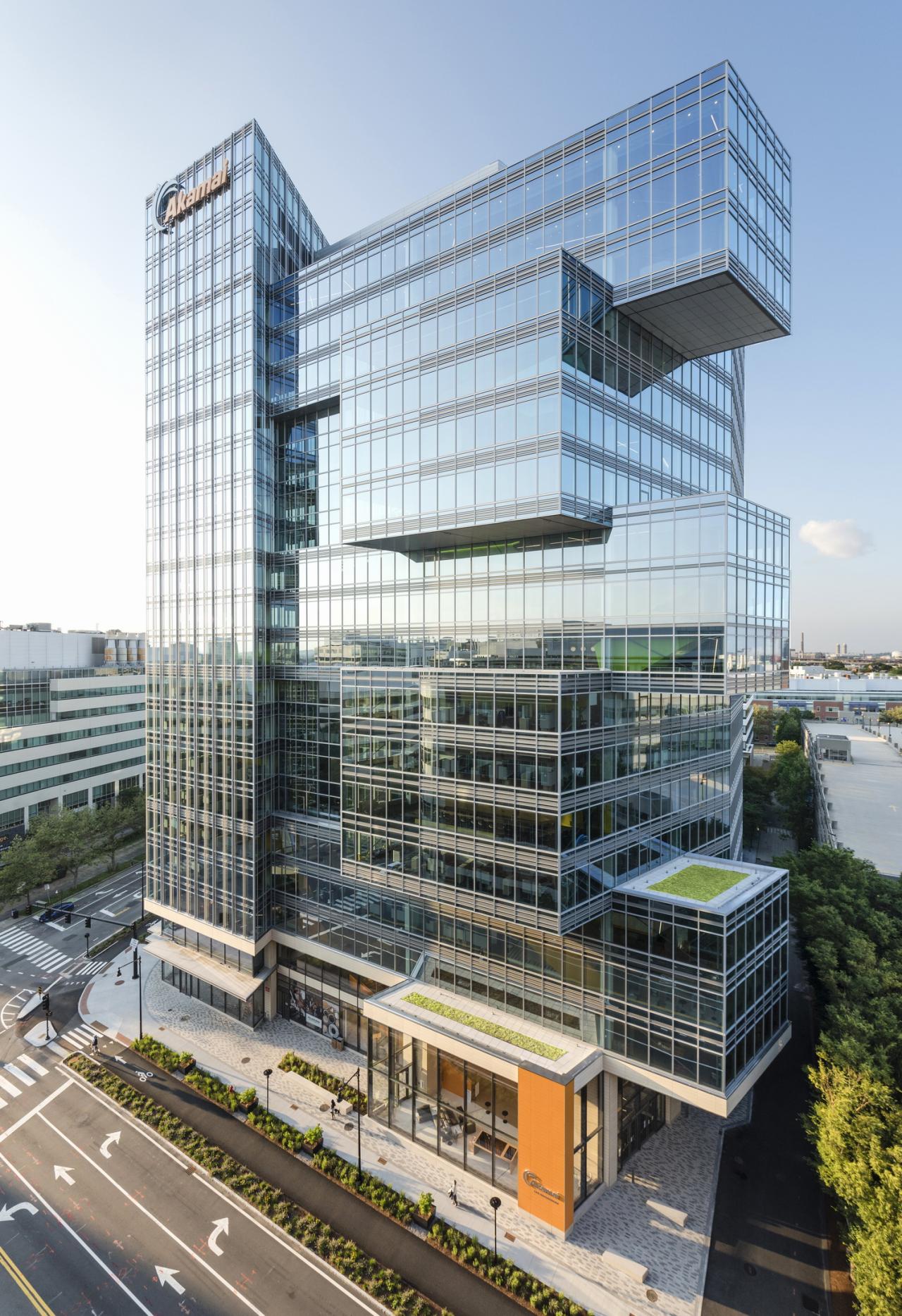 BIM建筑|阿卡迈科技公司全球总部 / Pickard Chilton BIM建筑|阿卡迈科技公司全球总部 / Pickard Chilton