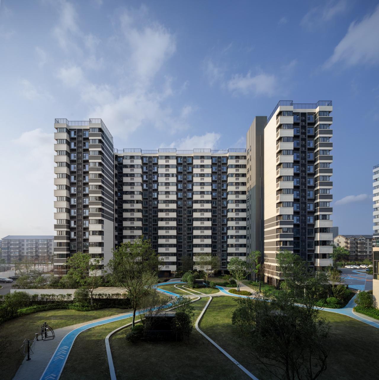 BIM建筑|“住有所居”实验地:有巢国际公寓社区东部经开区店 / 上海日清 BIM建筑|“住有所居”实验地:有巢国际公寓社区东部经开区店 / 上海日清