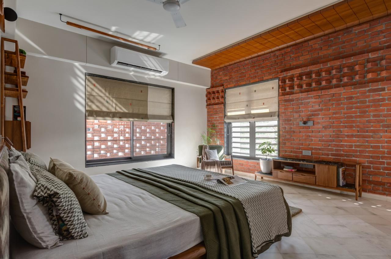 BIM建筑|三代同堂之家:Samruddhi 住宅 / AANGAN Architects BIM建筑|三代同堂之家:Samruddhi 住宅 / AANGAN Architects
