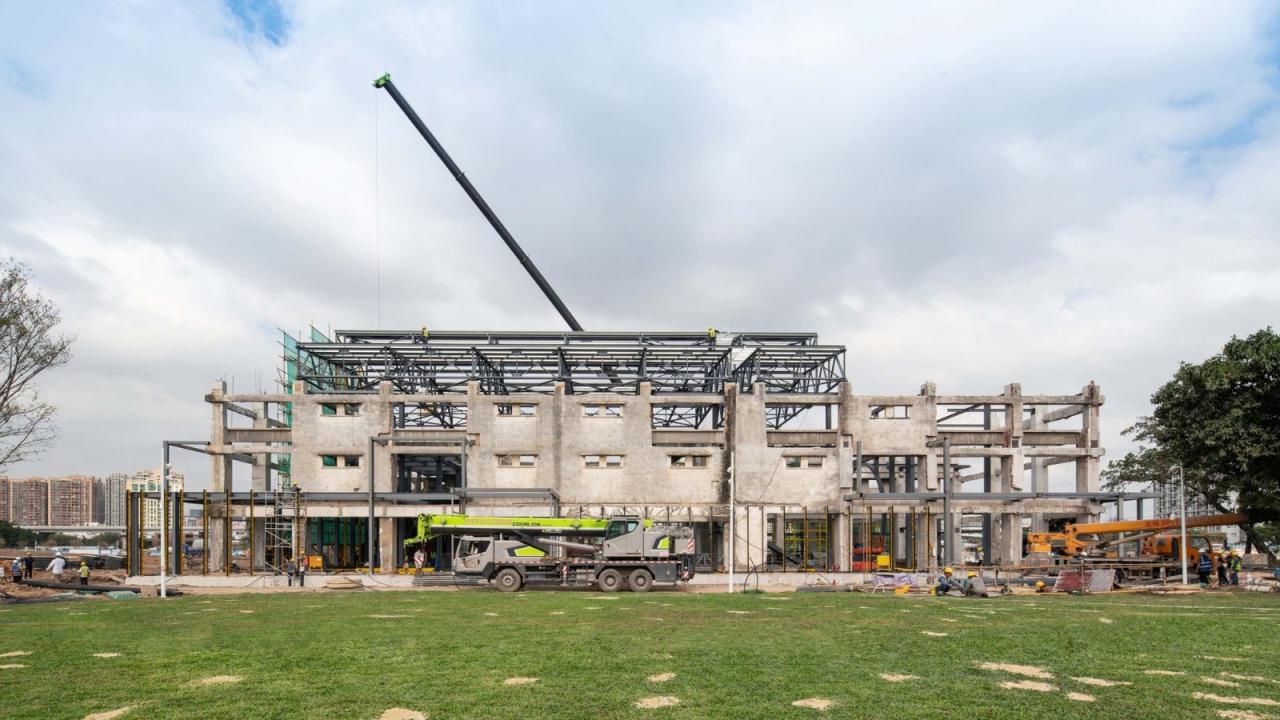 BIM建筑|沙井村民大厅 / 趣城工作室 BIM建筑|沙井村民大厅 / 趣城工作室