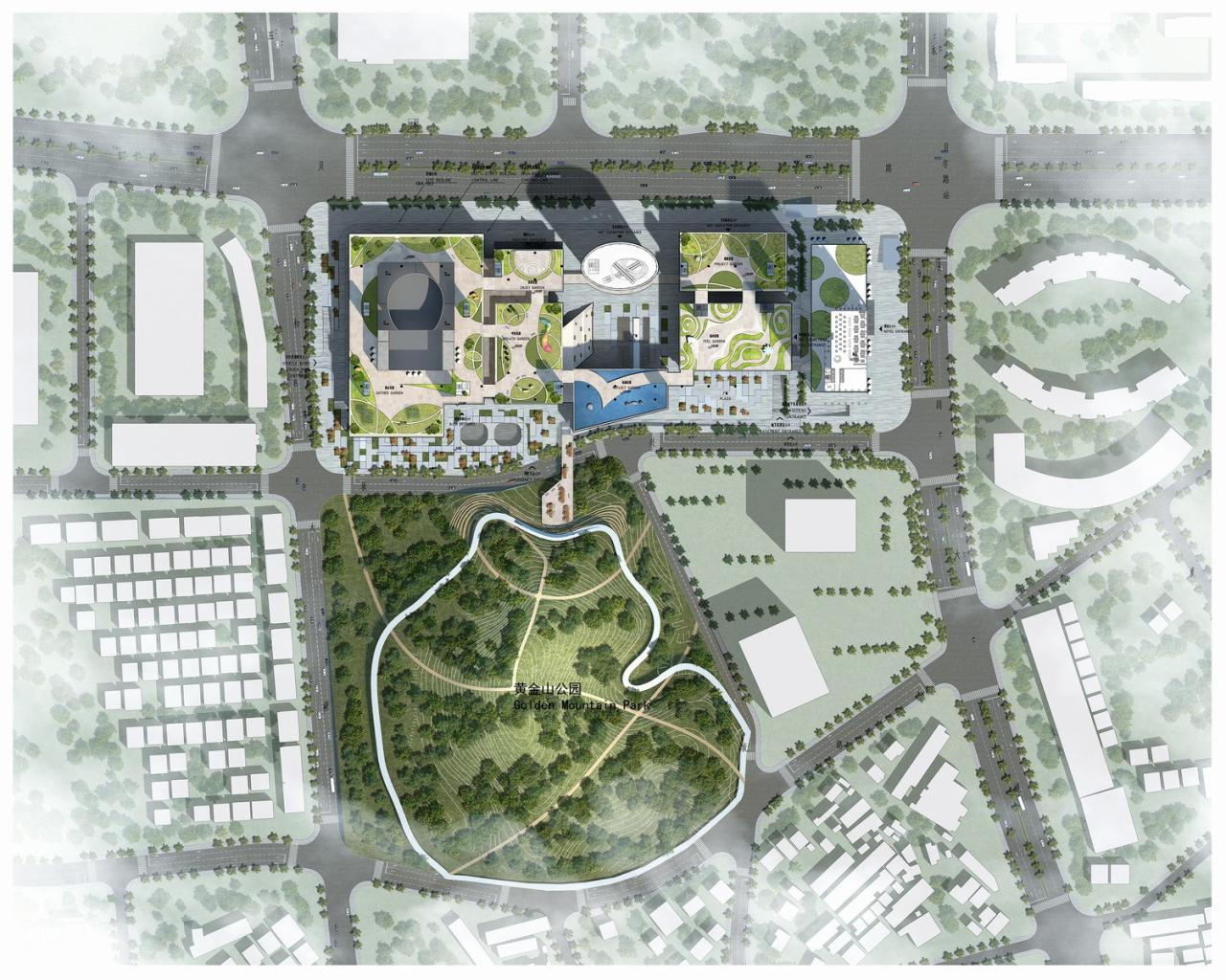 BIM建筑|深圳龙岗艺术中心 / BAU建筑与城市设计事务所 BIM建筑|深圳龙岗艺术中心 / BAU建筑与城市设计事务所