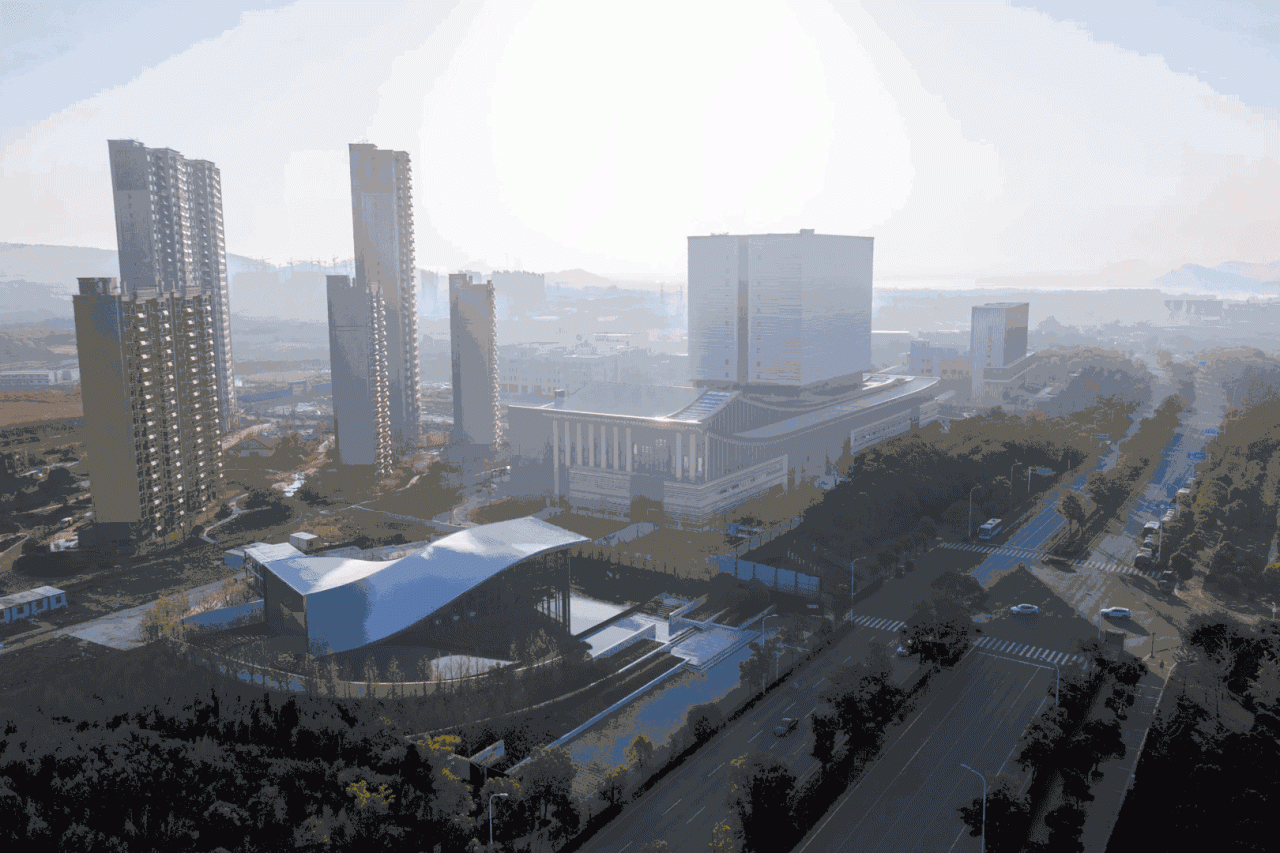 BIM建筑|武汉城建 · 花山印象:旋扭的动感 / 成执设计 BIM建筑|武汉城建 · 花山印象:旋扭的动感 / 成执设计