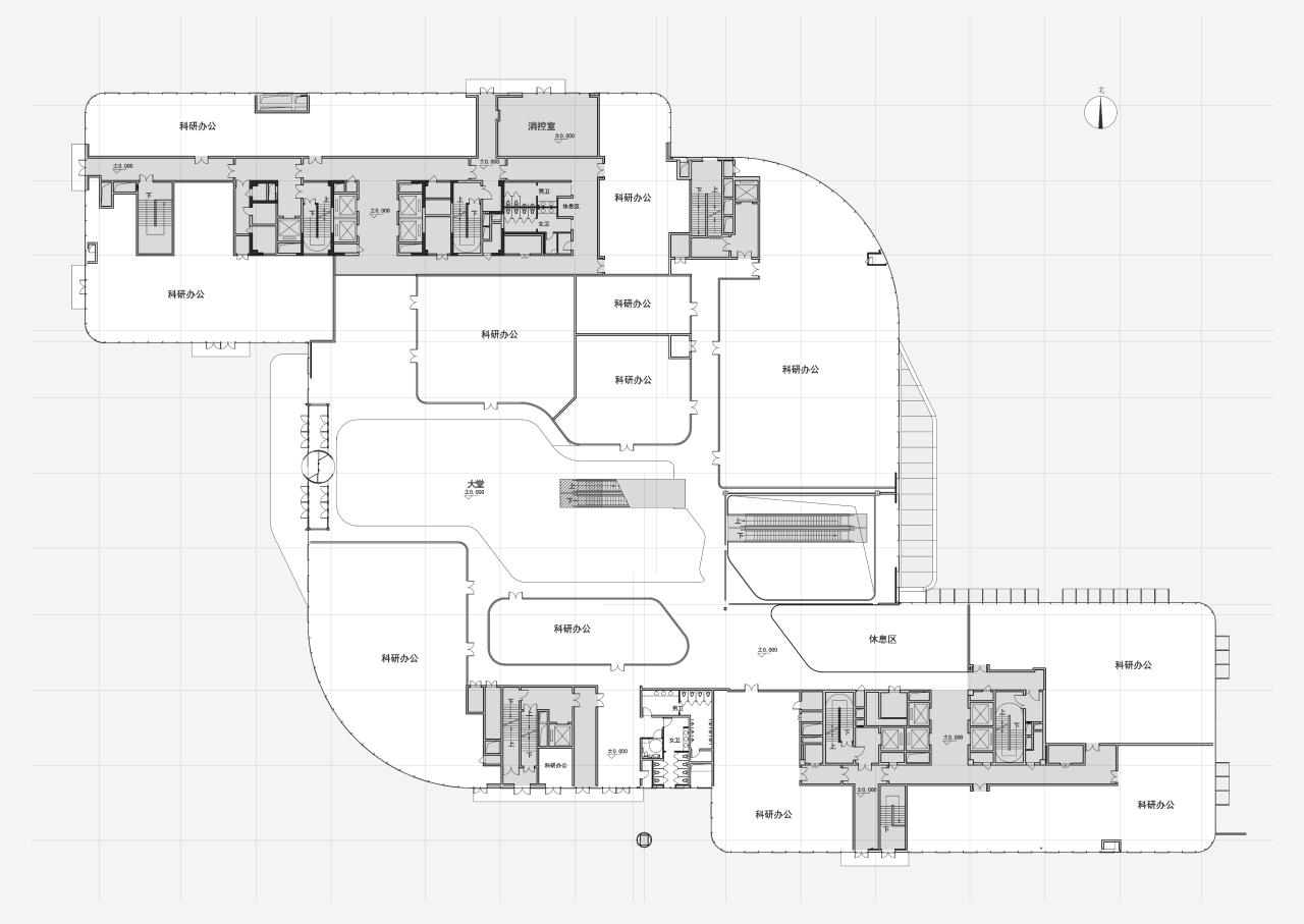 BIM建筑|流动立面平衡方正体量:南京金地威新 ▪ 雨花创新中心 / 成执设计 BIM建筑|流动立面平衡方正体量:南京金地威新 ▪ 雨花创新中心 / 成执设计