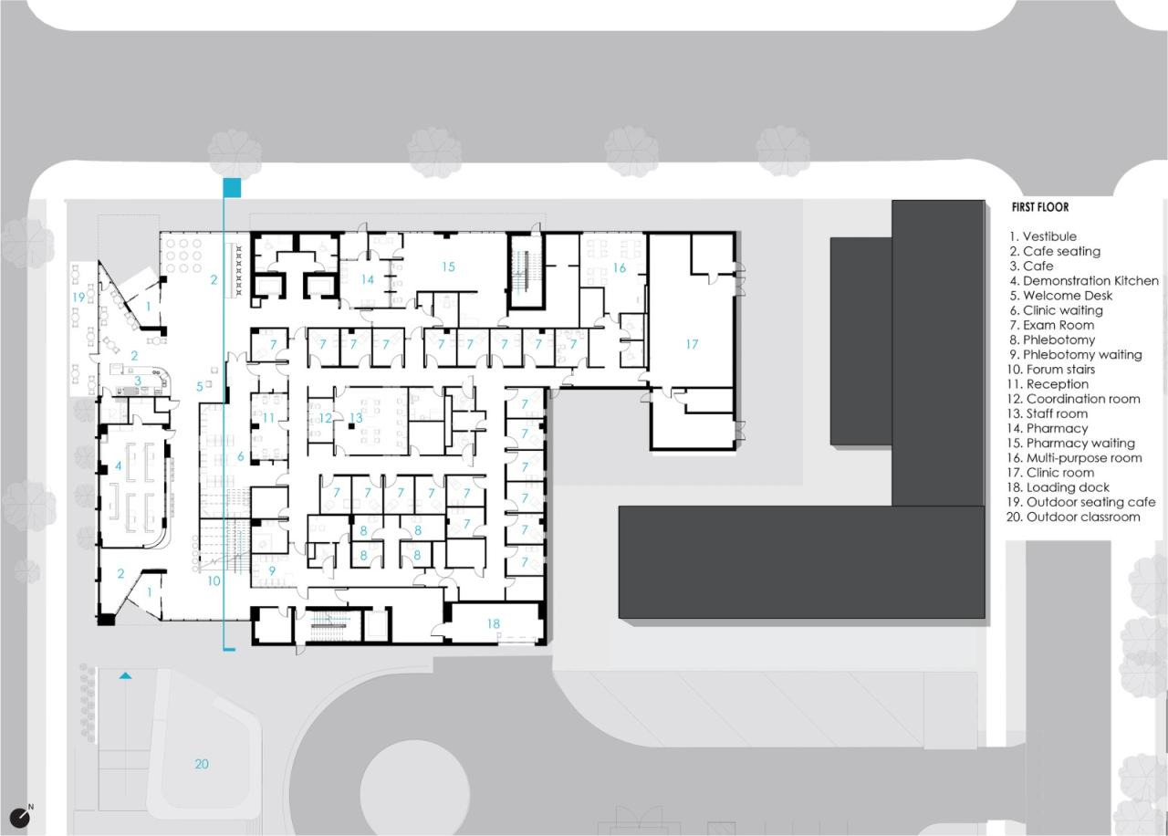 BIM建筑|迪由维尔学院卫生专业中心 / CannonDesign BIM建筑|迪由维尔学院卫生专业中心 / CannonDesign