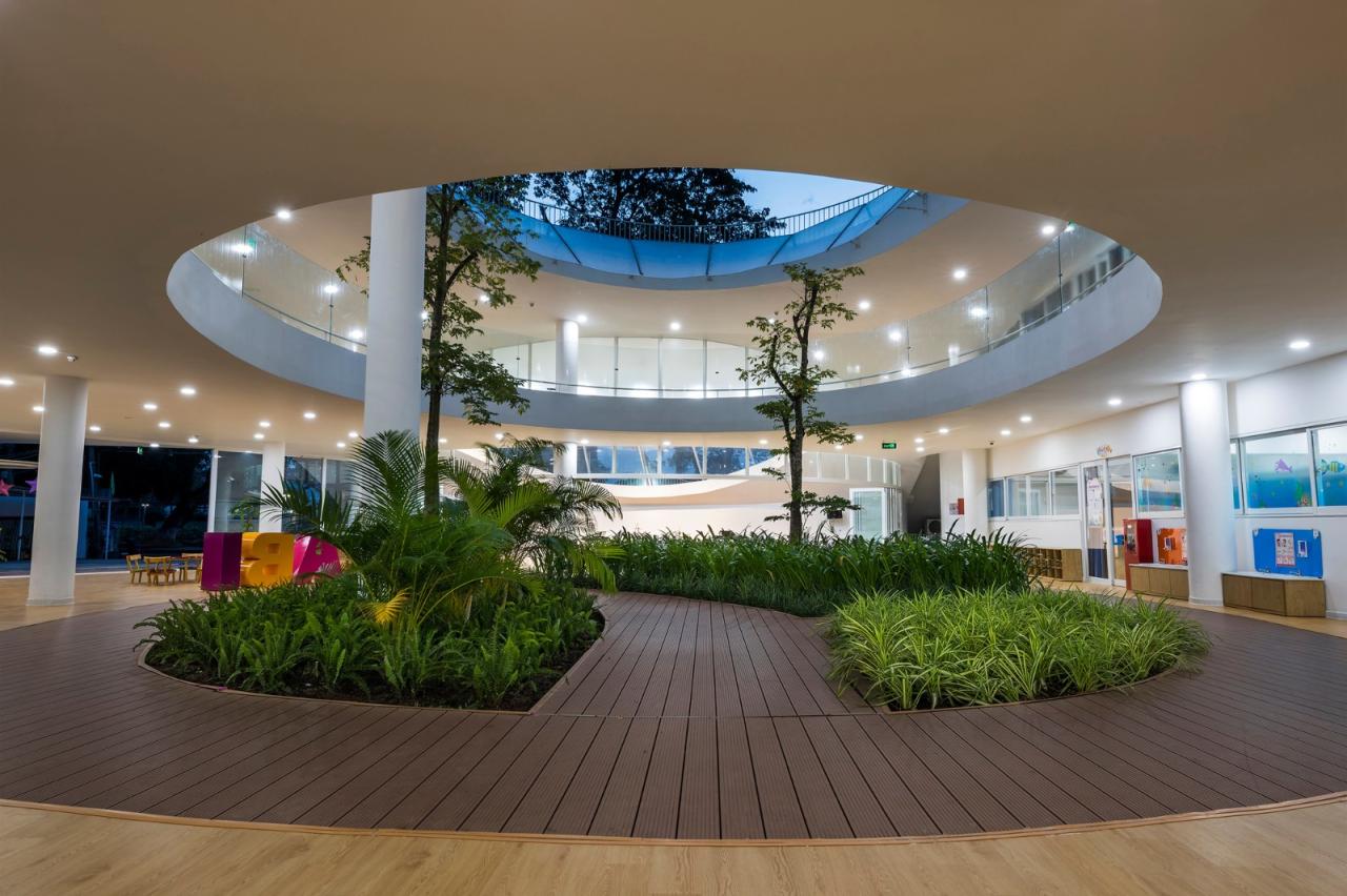 BIM建筑|山坡下的秘密基地:TTC Elite Ben Tre 幼儿园 / KIENTRUC O BIM建筑|山坡下的秘密基地:TTC Elite Ben Tre 幼儿园 / KIENTRUC O