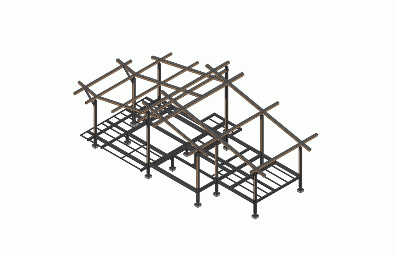 BIM建筑|富阳阳陂湖湿地生态酒店 / 尌林建筑 BIM建筑|富阳阳陂湖湿地生态酒店 / 尌林建筑