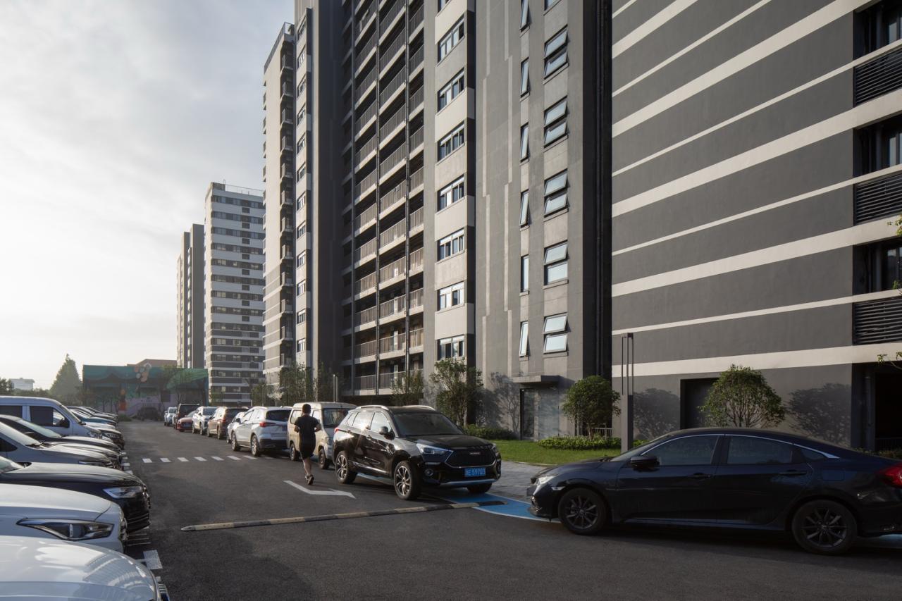 BIM建筑|“住有所居”实验地:有巢国际公寓社区东部经开区店 / 上海日清 BIM建筑|“住有所居”实验地:有巢国际公寓社区东部经开区店 / 上海日清