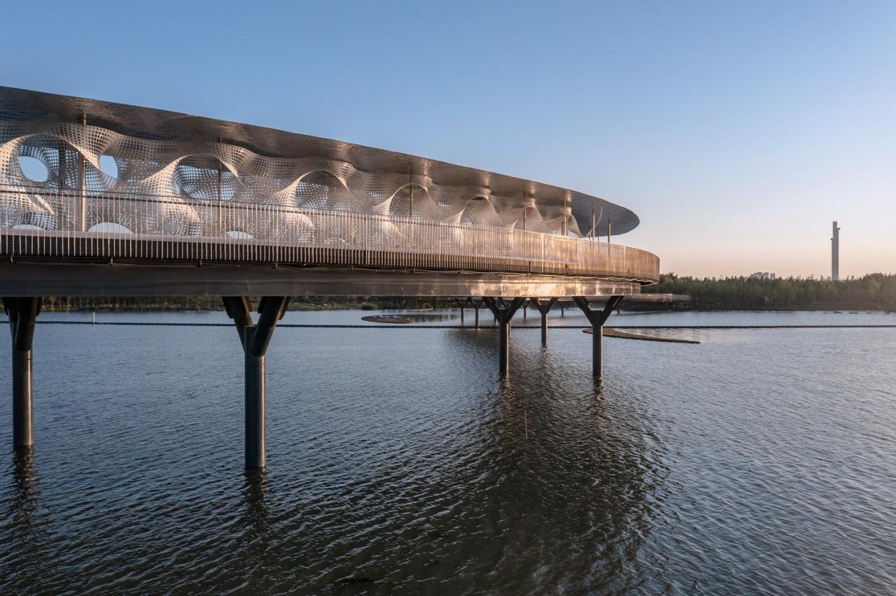 BIM建筑|环元荡贯通桥:一种混合的基建设施 / BAU建筑与城市设计事务所 BIM建筑|环元荡贯通桥:一种混合的基建设施 / BAU建筑与城市设计事务所