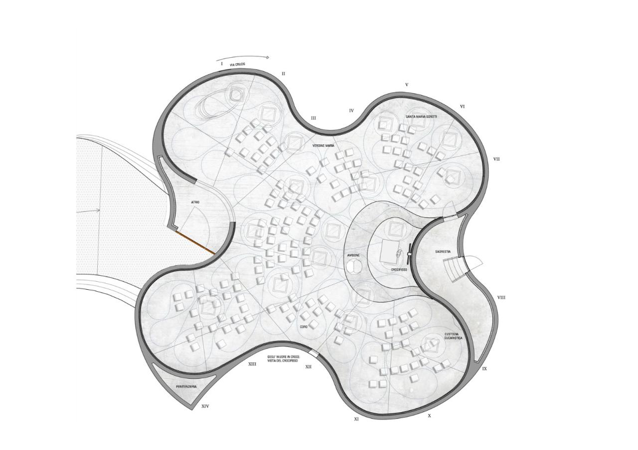 BIM建筑|圣玛利亚·葛莱蒂教堂 / Mario Cucinella Architects BIM建筑|圣玛利亚·葛莱蒂教堂 / Mario Cucinella Architects