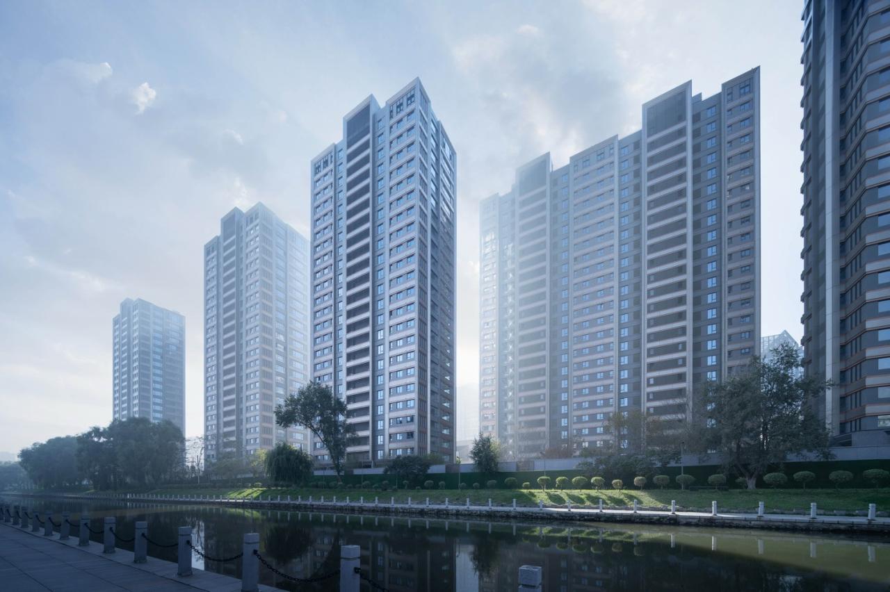 BIM建筑|奢居、从雅、极简 : 沈阳龙湖 · 天奕 / 成执设计 BIM建筑|奢居、从雅、极简 : 沈阳龙湖 · 天奕 / 成执设计