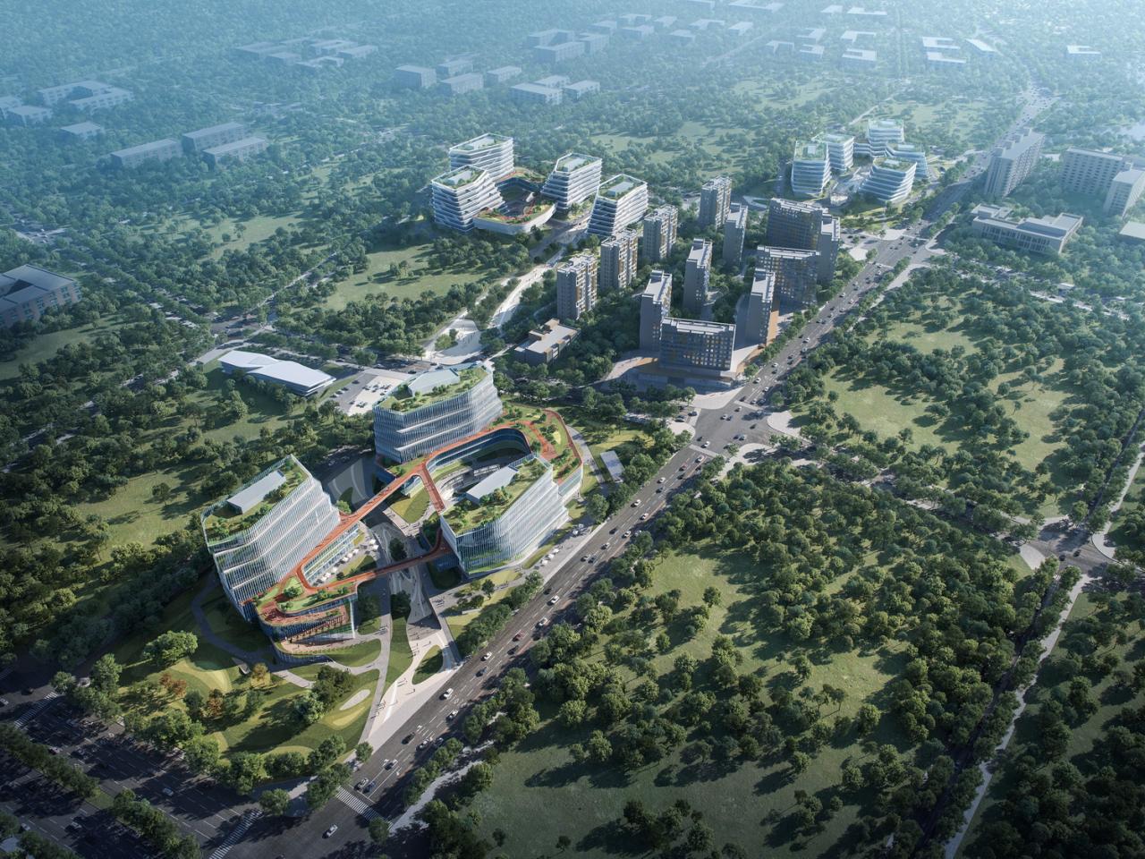 BIM建筑|西山智谷——北京协同创新园 / CAA建筑事务所 BIM建筑|西山智谷——北京协同创新园 / CAA建筑事务所