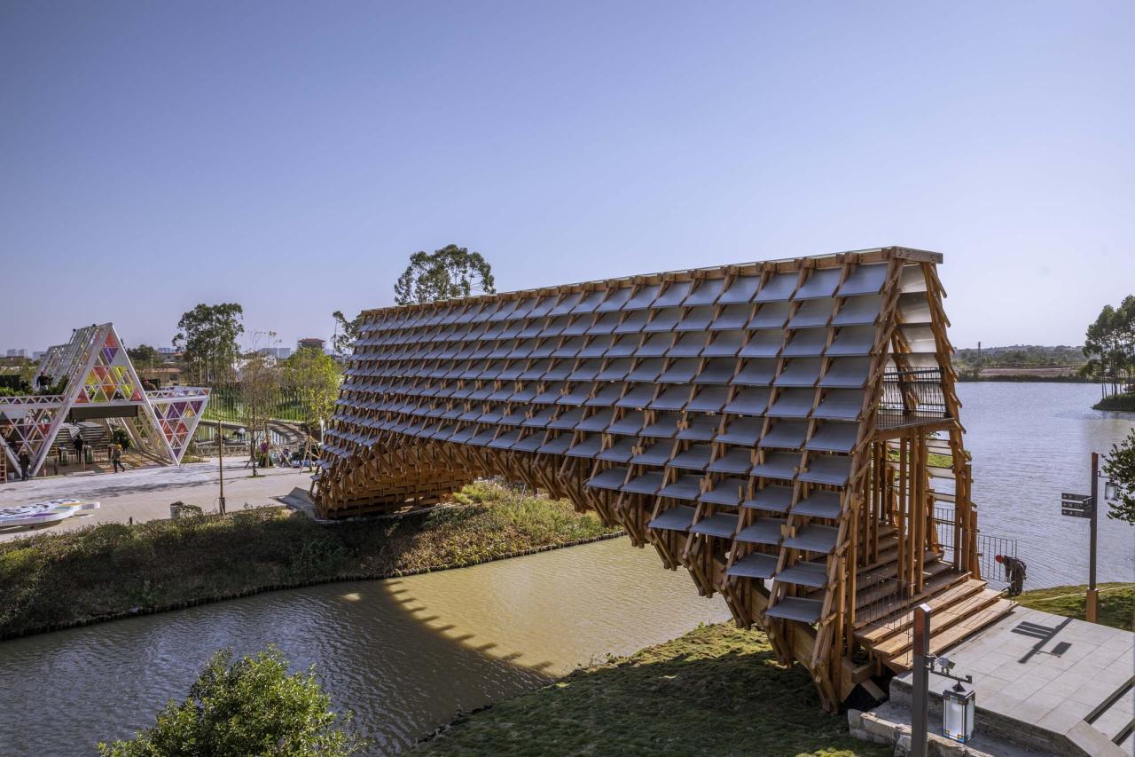 BIM建筑|古劳水乡木桥 / 罗宇杰工作室 BIM建筑|古劳水乡木桥 / 罗宇杰工作室
