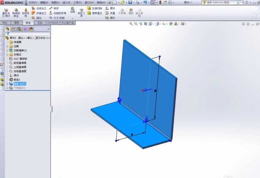 BIM问答|SolidWorks教程:SolidWorks钣金如何自动生成展开尺寸 BIM问答|SolidWorks教程:SolidWorks钣金如何自动生成展开尺寸