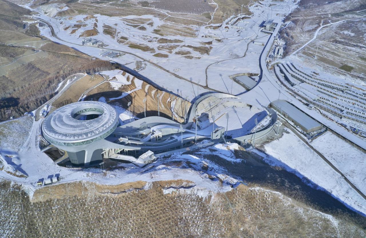 BIM建筑|国家跳台滑雪中心 / THAD 清华大学建筑设计研究院 BIM建筑|国家跳台滑雪中心 / THAD 清华大学建筑设计研究院