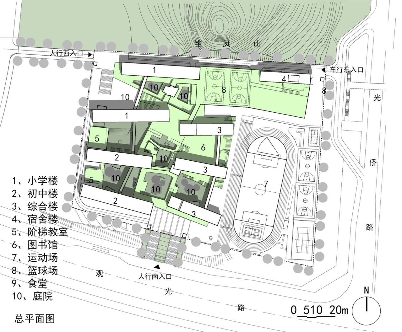 BIM建筑|深圳光明新区凤凰学校 / 深圳大学建筑设计研究院“钟中+钟波涛”工作室 BIM建筑|深圳光明新区凤凰学校 / 深圳大学建筑设计研究院“钟中+钟波涛”工作室
