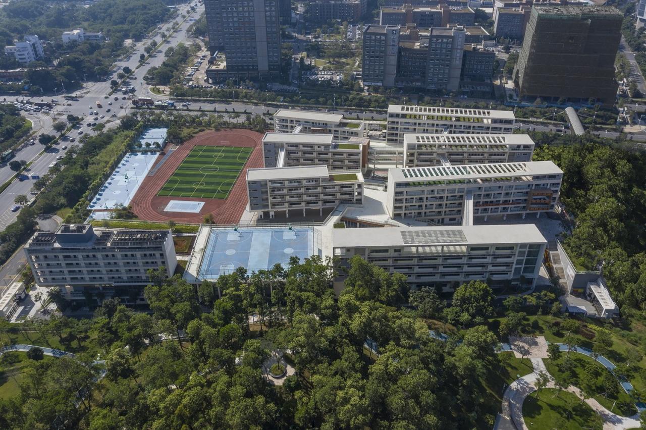BIM建筑|深圳光明新区凤凰学校 / 深圳大学建筑设计研究院“钟中+钟波涛”工作室 BIM建筑|深圳光明新区凤凰学校 / 深圳大学建筑设计研究院“钟中+钟波涛”工作室