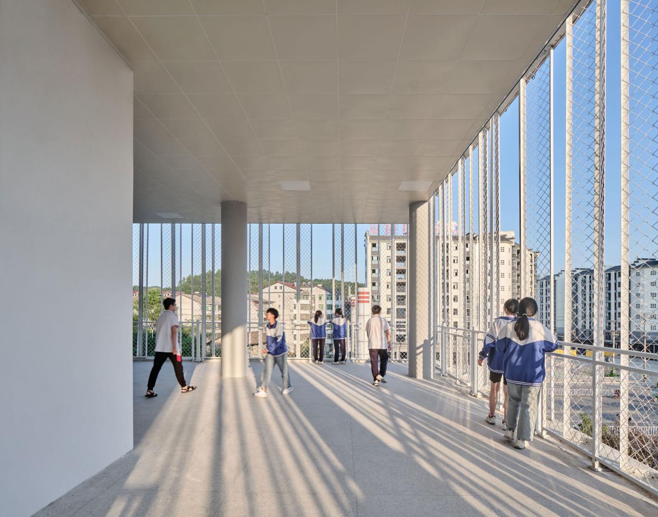 BIM建筑|宜黄一中综合楼 / 以靠建筑 BIM建筑|宜黄一中综合楼 / 以靠建筑