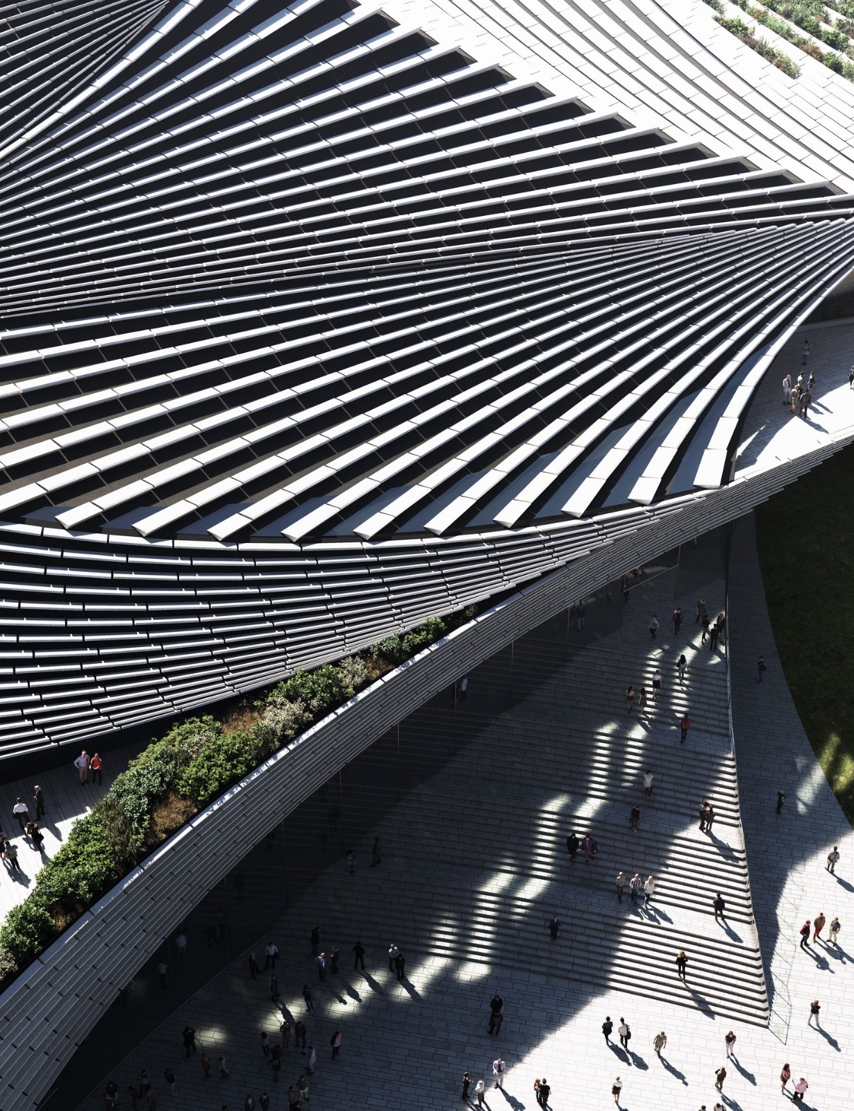 BIM建筑|陶片层层,‘欧洲电影中心CAMERIMAGE’竞赛方案 / 隈研吾事务所 BIM建筑|陶片层层,‘欧洲电影中心CAMERIMAGE’竞赛方案 / 隈研吾事务所