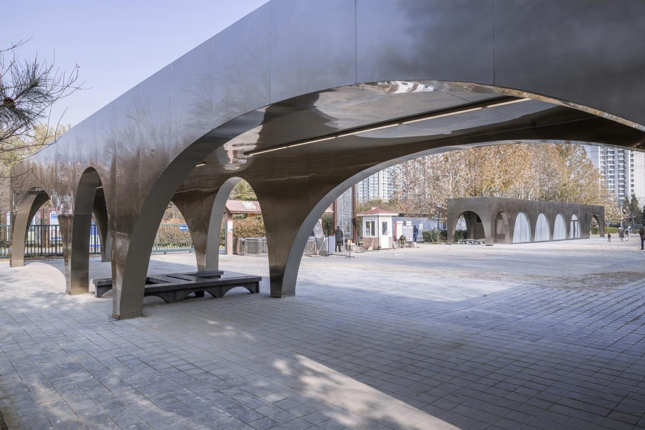 BIM建筑|北京奥林匹克森林公园跑者服务站 / TEMP建筑设计工作室 BIM建筑|北京奥林匹克森林公园跑者服务站 / TEMP建筑设计工作室